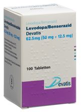 Levodopa/Benserazid Devatis Tabl 62.5 mg 100 Stk, Hauptbild