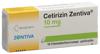 Cetirizin Zentiva Filmtabl 10 mg 10 Stk, Hauptbild