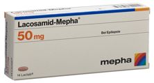 Lacosamid Mepha Lactab 50 mg 14 pce, image principale