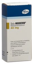 Solu-Moderin Trockensub 40 mg c Solv Amp, Hauptbild