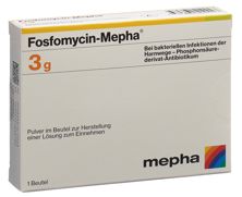 Fosfomycin Mepha 3 g Plv für Lös zum Einnehmen Btl, Hauptbild