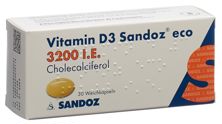 Vitamine D3 Sandoz eco