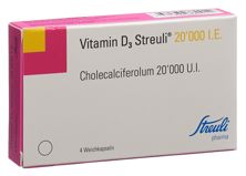 Vitamin D3 Streuli capsules molles