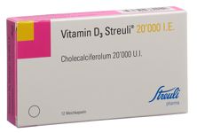 Vitamin D3 Streuli capsules molles