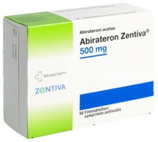 Abirateron Zentivacpr pell 500 mg 56 pce, image principale
