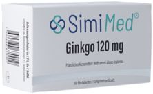 SimiMed Ginkgo Filmtabl 120 mg 60 Stk, Hauptbild
