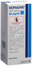 Depakine sirop 60 mg/ml fl 300 ml, image principale