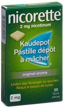 Nicorette Original Kaudepots 2 mg 30 Stk, Hauptbild