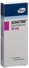 Aldactone Filmtabl 25 mg 20 Stk, Hauptbild