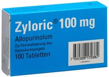 Zyloric Tabl 100 mg 100 Stk, Hauptbild
