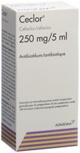 Ceclor Gran 250 mg/5ml f Susp Fl 100 ml, Hauptbild