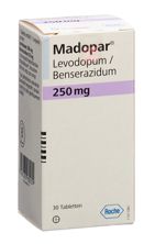 Madopar cpr 250 mg 30 pce, image principale