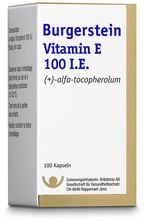 Burgerstein Vitamin E caps moll 100 UI bte 100 pce, image principale