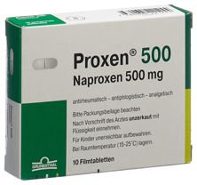 Proxen cpr pell 500 mg 10 pce, image principale