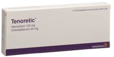 Tenoretic cpr 100/25 14 pce, image principale