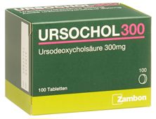 Ursochol cpr 300 mg 100 pce, image principale