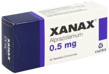 Xanax Tabl 0.5 mg 30 Stk, Hauptbild