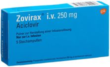 Zovirax Trockensub 250 mg Durchstf 5 Stk, Hauptbild