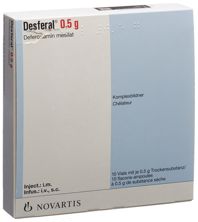 Desferal Trockensub 500 mg Durchstf 10 Stk, Hauptbild