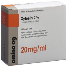 Xylésine sol inj 100 mg/5ml 10 amp 5 ml, image principale
