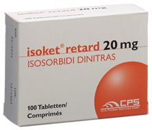 Isoket retard Ret Tabl 20 mg 100 Stk, Hauptbild