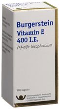 Burgerstein Vitamin E Weichkaps 400 IE Ds 100 Stk, Hauptbild