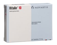 Ritaline cpr 10 mg 30 pce, image principale