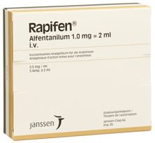 Rapifen Inj Lös 1 mg/2ml 5 Amp 2 ml, Hauptbild