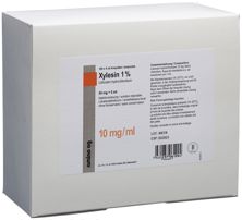 Xylesin Inj Lös 50 mg/5ml 100 Amp 5 ml, Hauptbild