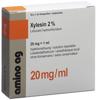 Xylésine sol inj 20 mg/ml 10 amp 1 ml, image principale