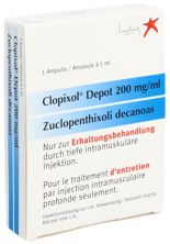 Clopixol Depot Inj Lös 200 mg/ml Amp 1 ml, Hauptbild